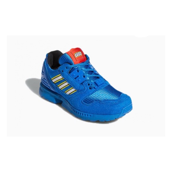 adidas LEGO x ZX 8000 J 'Color Pack - Bright Royal Size 5.5 Youth Shoes